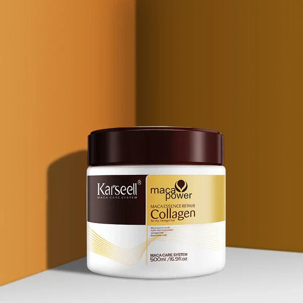 Karseell Collagen Hair Treatment Mask – Deep Repair for Dry & Damaged Hair (500ml)
